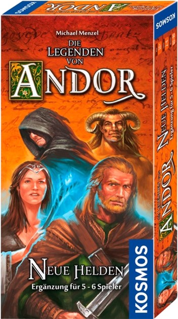 Додаток до настільної гри Kosmos The Legends of Andor: New Heroes (4002051692261) - зображення 1