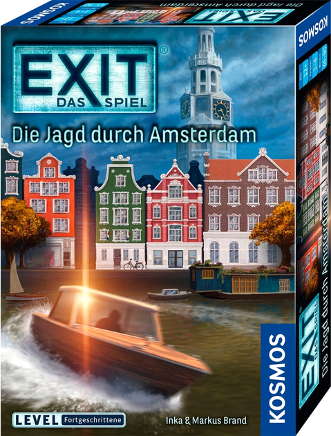 Настільна гра Kosmos Exit The Hunt Through Amsterdam (4002051683696) - зображення 1