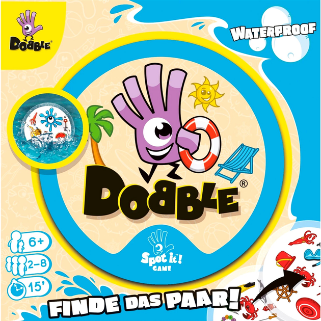 Gra planszowa Asmodee Dobble Waterproof (3558380106319) - obraz 3