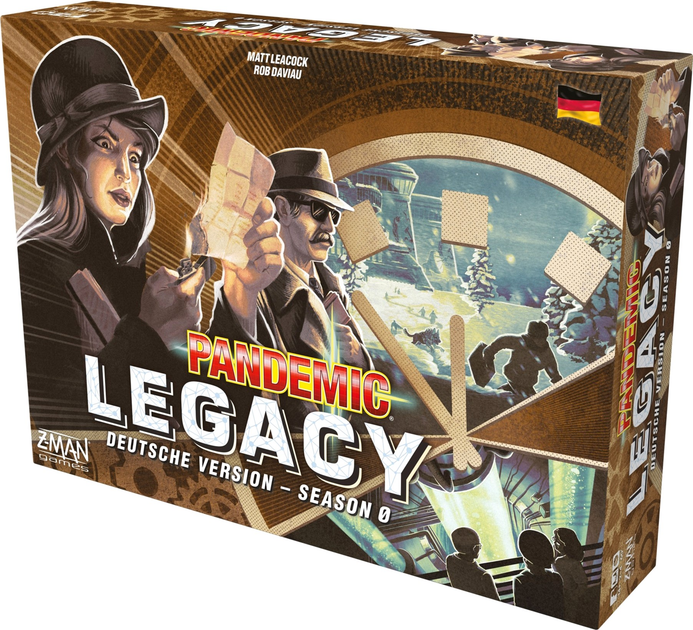 Gra planszowa Asmodee Pandemic Legacy Season 0 (4015566028890) - obraz 3