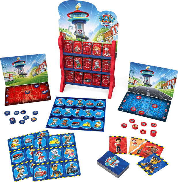 Zestaw gier planszowych Spin Master Games Paw Patrol Games HQ (0778988494851) - obraz 3