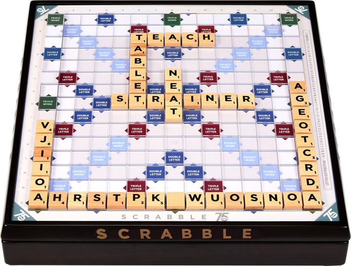 Gra planszowa Mattel Scrabble 75th Anniversary (0194735161584) - obraz 2