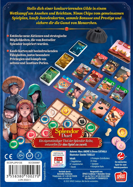 Gra planszowa Asmodee Splendor Duel (3558380100270) - obraz 4