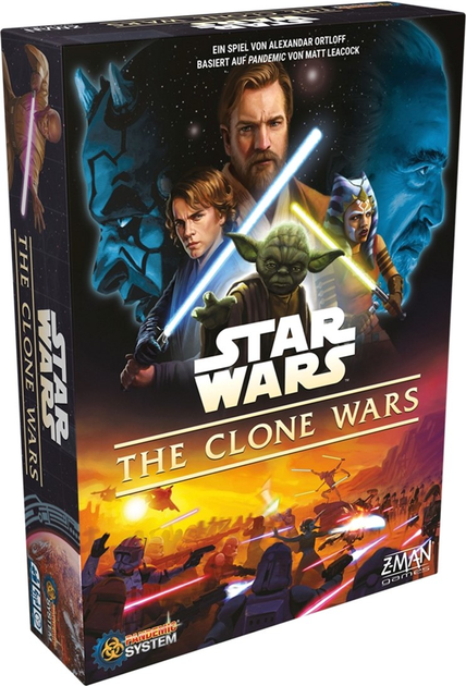Gra planszowa Asmodee Star Wars The Clone Wars (0841333117757) - obraz 1