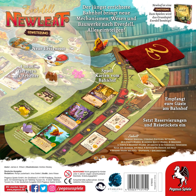Dodatek do gry planszowej Pegasus Everdell: Newleaf (4250231731792) - obraz 3