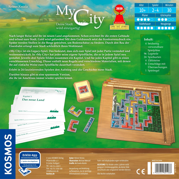 Настільна гра Kosmos My City (4002051691486) - зображення 2