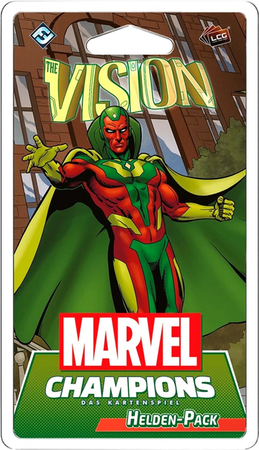 Dodatek do gry planszowej Asmodee Marvel Champions: Vision Helden-Pack (4015566029941) - obraz 1