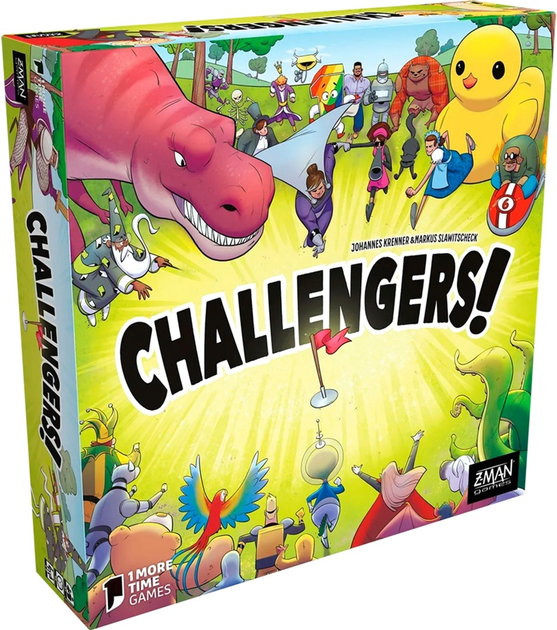 Настільна гра Asmodee Challengers (0841333121211) - зображення 1
