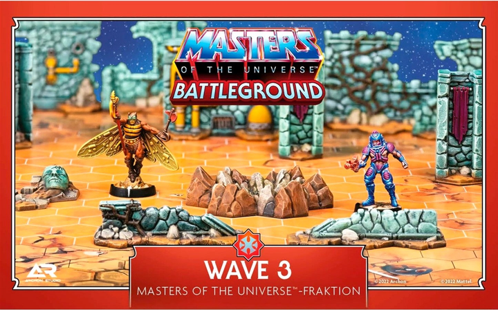 Dodatek do gry planszowej Asmodee Masters of the Universe Battleground Wave 3: Masters of the Universe-Fraktion (5901414673246) - obraz 1