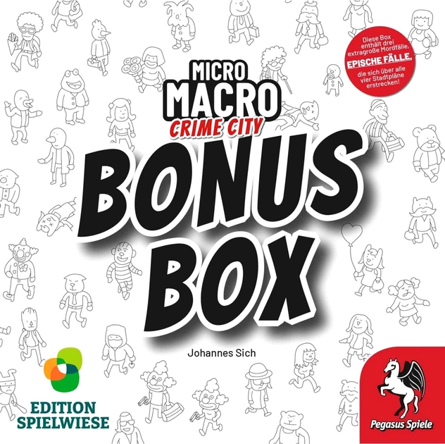 Додаток до настільної гри Pegasus Micro Macro: Crime City Bonus Box (4250231735899) - зображення 2