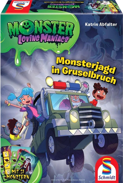 Настільна гра Schmidt Monster Loving Maniacs Hunting in Gruselbruch (4001504406363) - зображення 1