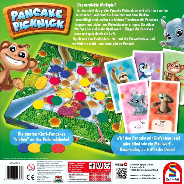 Gra planszowa Schmidt Pancake Picknick (4001504406578) - obraz 4