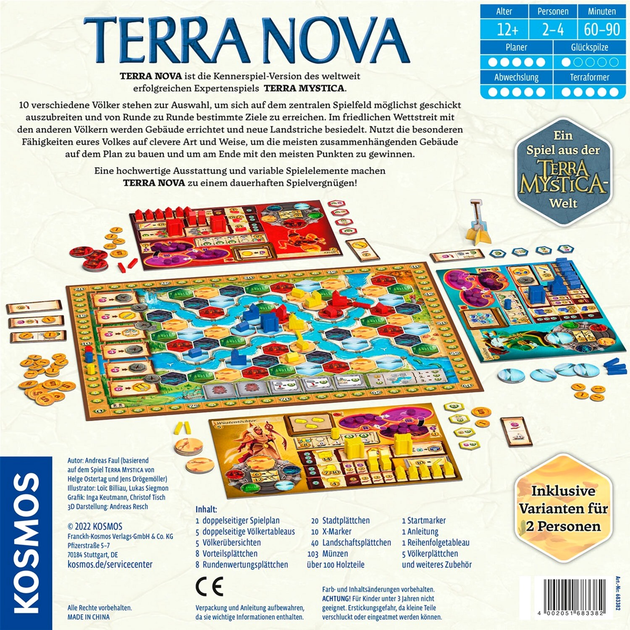 Gra planszowa Kosmos Terra Nova (4002051683382) - obraz 4