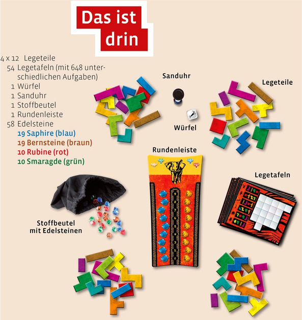 Gra planszowa Kosmos Ubongo Classic (4002051683092) - obraz 3