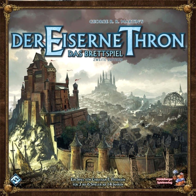 Настільна гра Asmodee The Iron Throne 2nd Edition (4015566011694) - зображення 2