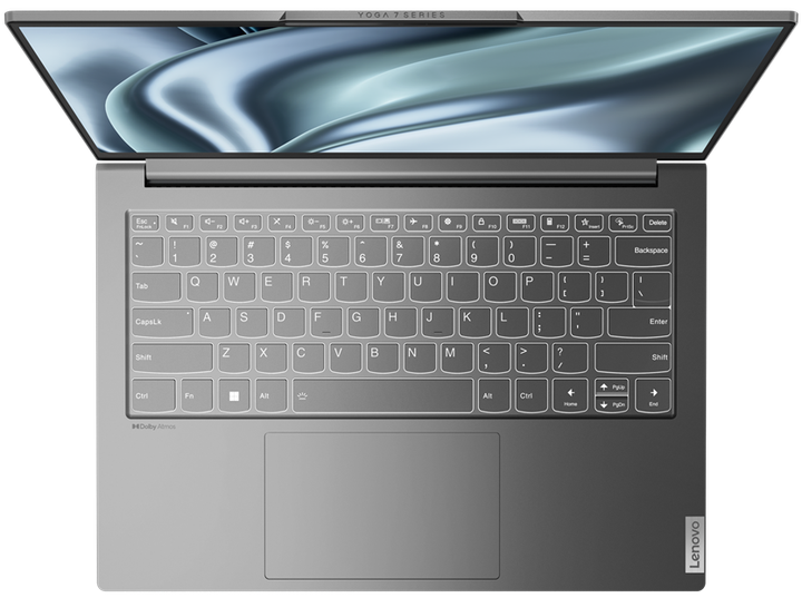 Ноутбук 13.3" Lenovo Yoga Slim 7 13ACN5 AMD Ryzen 5 5600U RAM 16GB SSD 512GB 14год батарея Win11 - зображення 2