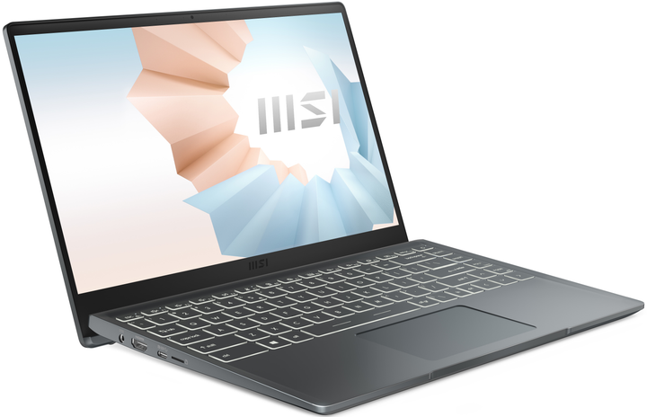 Ноутбук 14" MSI Modern 14 (B11MOU-661XIT) Intel Core i3-1115G4 RAM 8GB SSD 256GB Win11 Алюминиевый корпус - изображение 4
