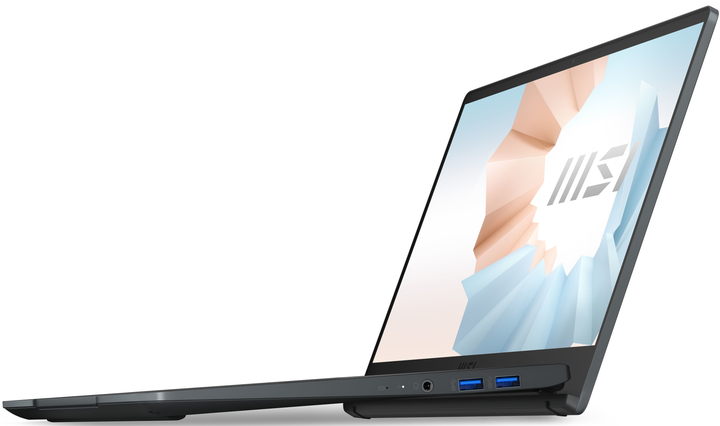 Ноутбук 14" MSI Modern 14 (B11MOU-661XIT) Intel Core i3-1115G4 RAM 8GB SSD 256GB Win11 Алюминиевый корпус - изображение 7