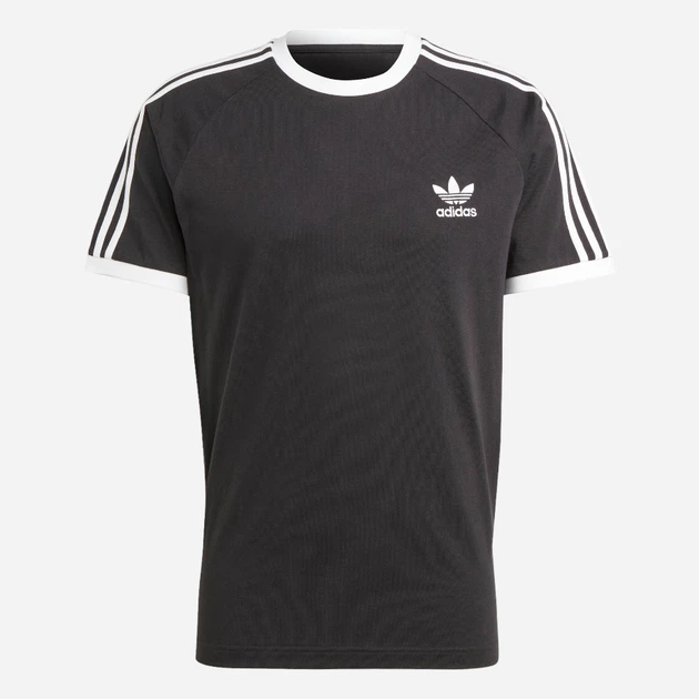 T-shirt męski bawełniany adidas Adicolor Classics 3-Stripes IA4845 M Czarny (4066745581958) - obraz 6
