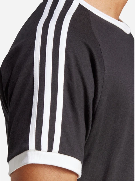 T-shirt męski bawełniany adidas Adicolor Classics 3-Stripes IA4845 S Czarna (4066745581835) - obraz 5
