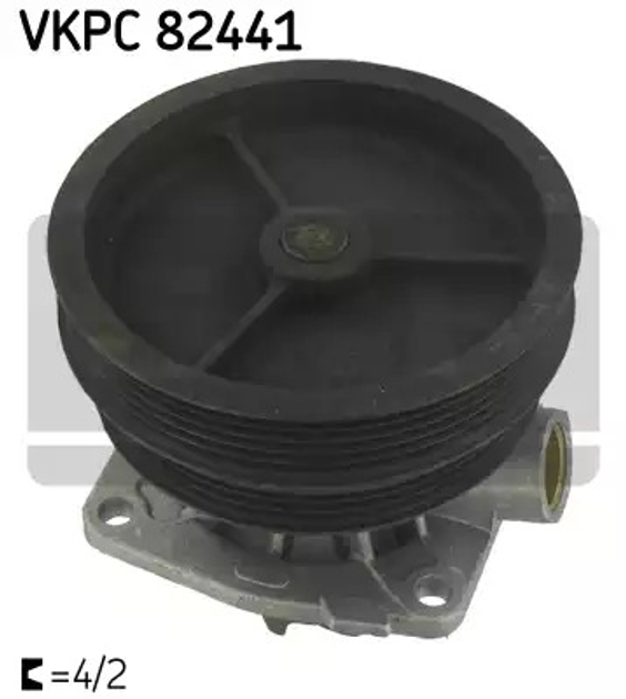 Помпа, водяной насос FIAT STILO, LANCIA DEDRA, SKF (VKPC82441) - изображение 1