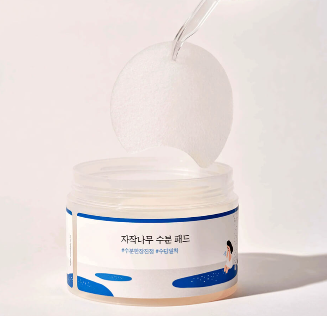 Успокаивающие пэды с берёзовым соком Round Lab Birch Juice Moisturizing Pad 80 шт - Фото 3 Успокаивающие пэды с берёзовым соком Round Lab Birch Juice Moisturizing Pad 80 шт - изображение 3