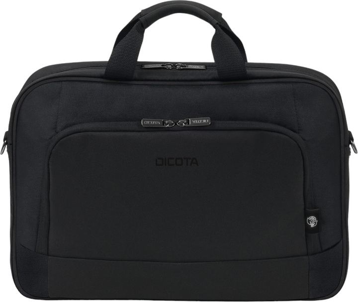 Torba na laptopa Dicota Eco Top Traveller BASE 15-15.6" Black (D31325-RPET) - obraz 3