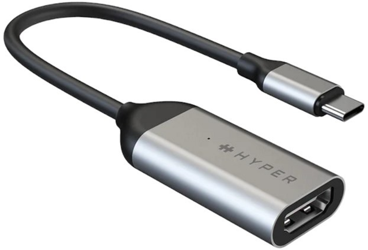 Adapter Hyper HyperDrive USB-C to 4K 60Hz HDMI Silver (6941921146184) - obraz 1