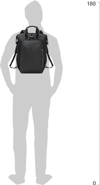 Рюкзак для ноутбука Dicota Eco Dual GO for Microsoft Surface 15" Black (D31862-DFS) - зображення 9