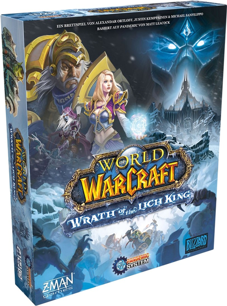 Настольная игра Asmodee World of Warcraft Wrath of the Lich King (4015566602588) 
