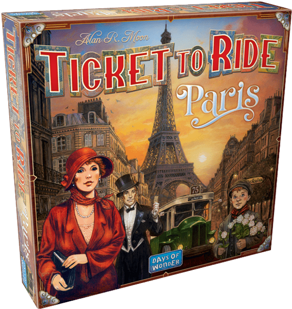 Dodatek do gry planszowej Asmodee Ticket to Ride: Paris (0824968206669) - obraz 1