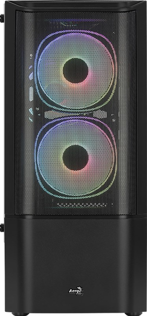 Корпус Aerocool Quantum Mesh v3 Midi-Tower RGB TG Black (ACCM-PV31133.11) - изображение 4