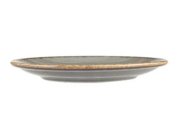 Тарілка дрібна кругла Dark Grey порцелянова Porland 280мм 187628/DG - зображення 2
