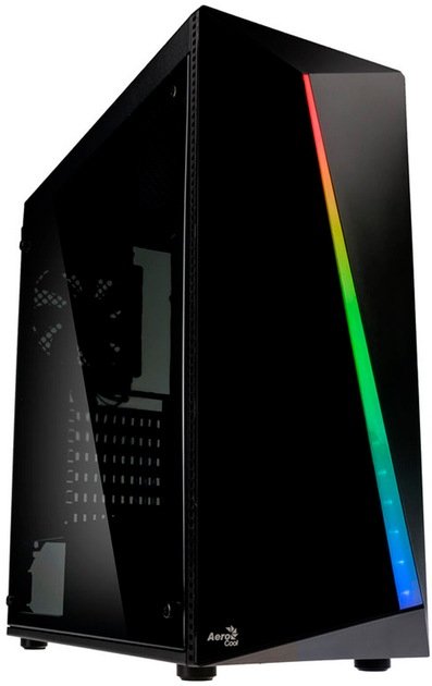 Obudowa Aerocool Shard Midi-Tower RGB TG Black (ACCM-PV14012.11) - obraz 1