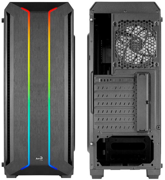 Корпус Aerocool Skyline V2 Midi-Tower ARGB Black (ACCM-PV39112.11) - зображення 4