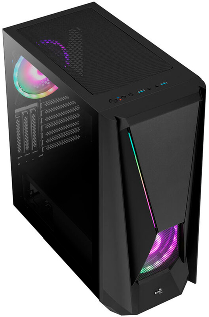 Корпус Aerocool Visor Midi-Tower TG Black (ACCM-PB22023.11) - изображение 3