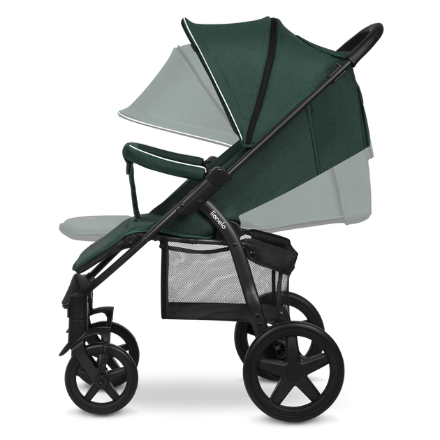 Прогулянкова коляска Lionelo ANNET PLUS GREEN FOREST - зображення 3