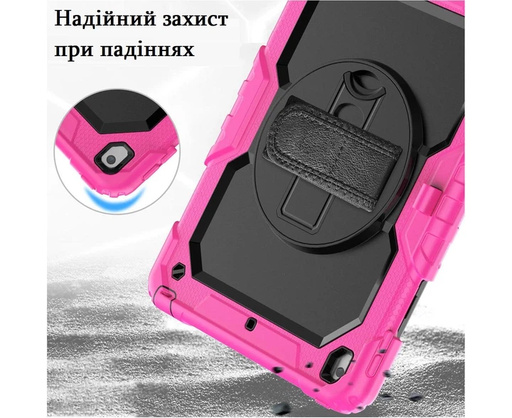 Чохол ARM Cover Apple iPad 7 (10.2" екран) протиударний Pink/Black - Фото 8 Чохол ARM Cover Apple iPad 7 (10.2" екран) протиударний Pink/Black - зображення 8