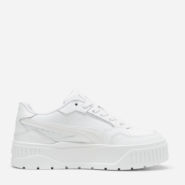 Акція на Жіночі кеди низькі Puma Karmen II Idol 39746102 40.5 (7UK) 26 см Puma White-Puma White-Puma Silver від Rozetka