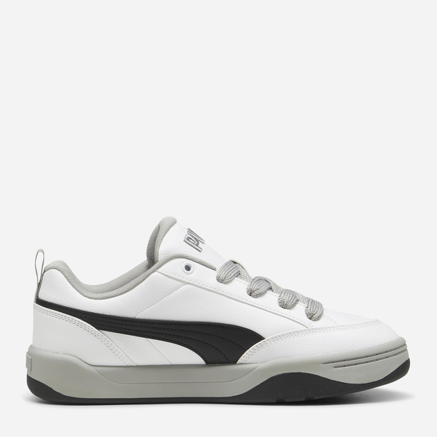 Акція на Чоловічі кеди низькі Puma Park Lifestyle 39508409 44.5 (10UK) 29 см Puma White-Puma Black-Smokey Gray від Rozetka