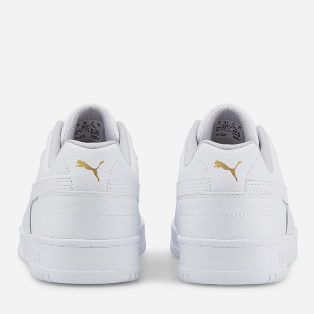 Чоловічі кеди низькі Puma RBD Game Low 38637302 45 (10.5UK) 29.5 см Puma White-Puma White-Puma Team Gold (4065449709262) - зображення 4