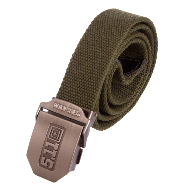 Ремінь (пояс) SP-Sport 5.11 Tactical Belt Pro Max (нейлон, метал. пряжка, р-р-120*3,5см, Оливковий) - изображение 1