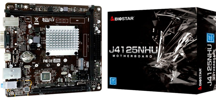 Płyta główna Biostar J4125NHU (Intel J4125, SoC, PCI-Ex16) - obraz 4