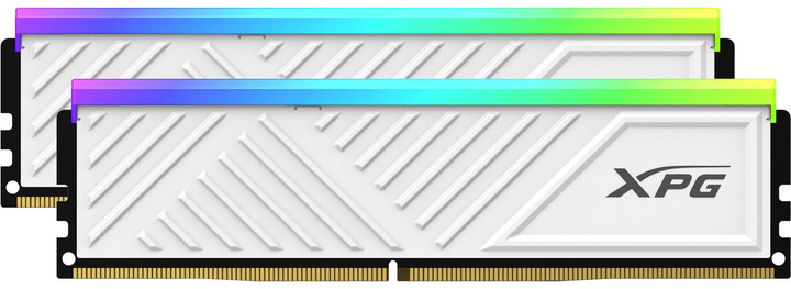 Оперативна пам'ять ADATA DDR4-3200 16384MB PC4-25600 (Kit of 2x8192) XPG Spectrix D35G White (4711085943309) - зображення 1