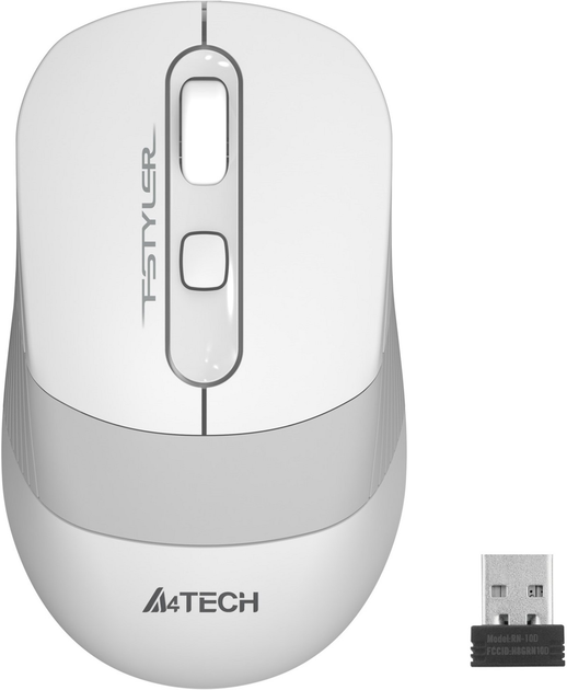 Мышь беспроводная A4-Tech Fstyler FG10S Белая 271339 – фото, отзывы ...