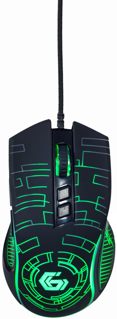 Мышь Gembird MUSG-RGB-01 USB Черная 271379 - изображение 2