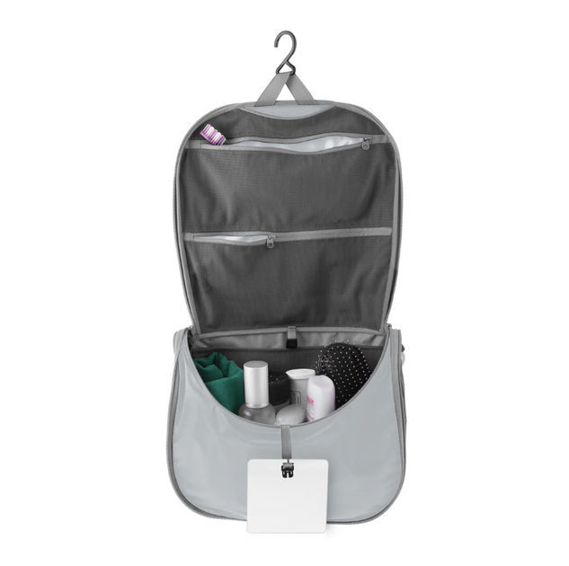 Косметичка Sea to Summit Ultra-Sil Hanging Toiletry Bage (L) Сірий - Фото 1 Косметичка Sea to Summit Ultra-Sil Hanging Toiletry Bage (L) Сірий - зображення 1