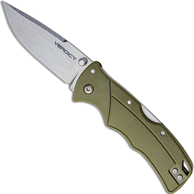 Ніж складаний Cold Steel Verdict SP od green CS-FL-C3SPSSODG - зображення 1