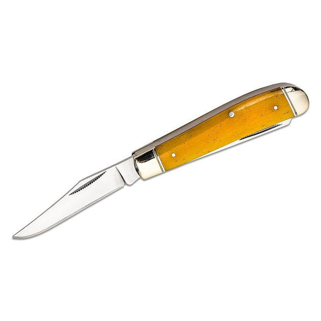 Ніж складаний Cold Steel Mini Trapper Yellow Bone CS-FL-MTRPR-Y - зображення 2