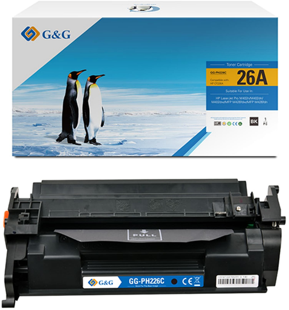 Тонер-картридж G&G для HP CF226A Black (NT-PH226C) - зображення 1